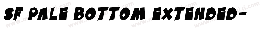 SF Pale Bottom Extended字体转换